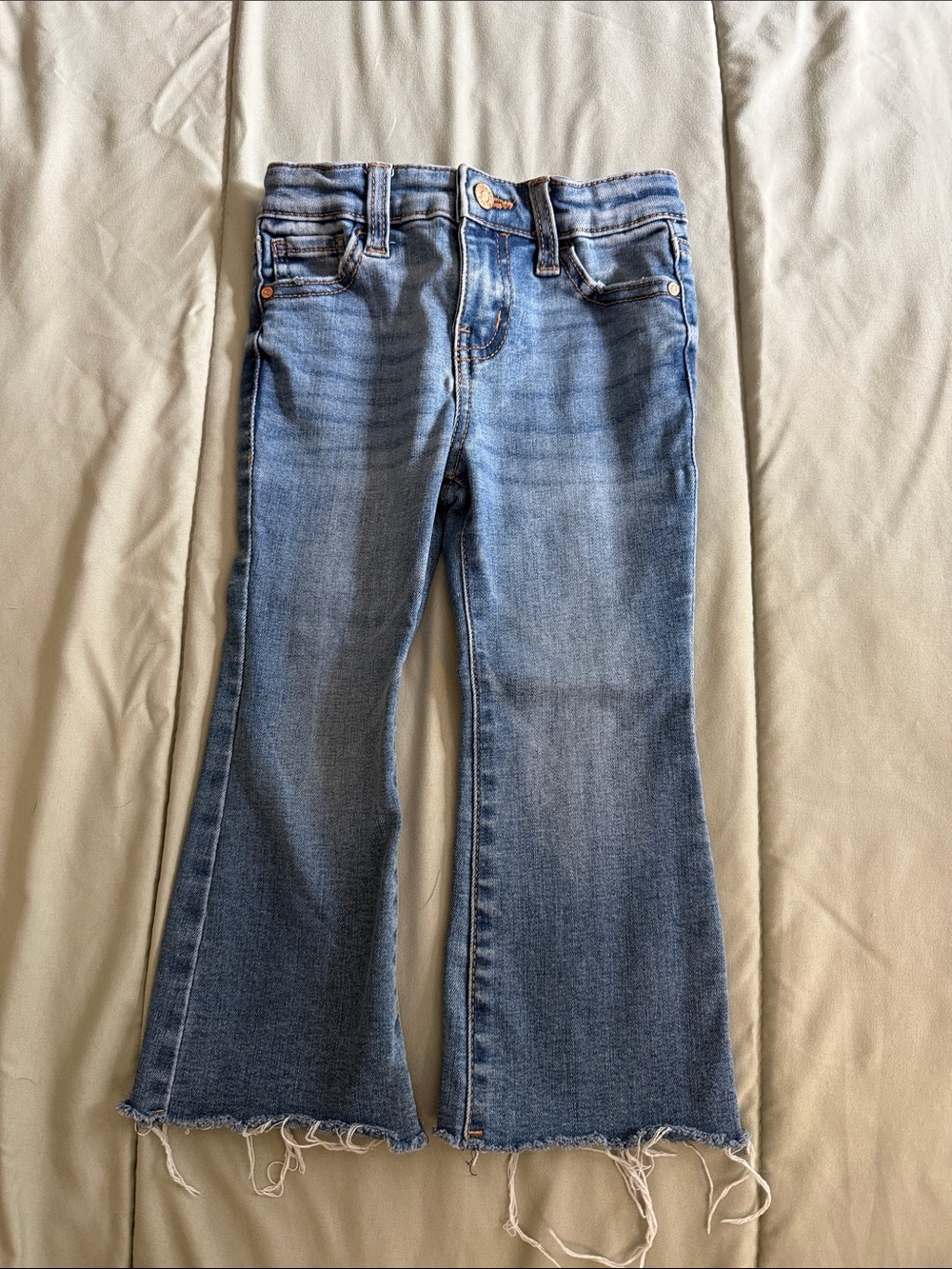 Classic Blue Flare Jeans - Blue